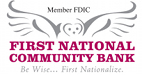 First National Community Bank Logo